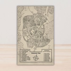 Petition – Ennuost Yrg City Map Print