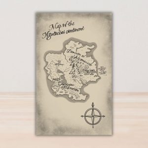 Petition – Ngutoccai Continent Map Print